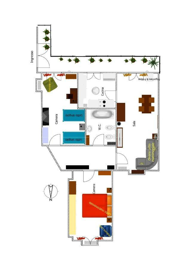 Central Apartment Torino Eksteriør bilde